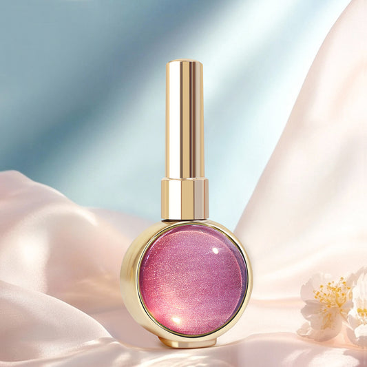 Meow Beauty SR Rose Pink Cat Eye Gel Polish – Soft Magnetic Glow | Dreamy Sparkle Finish