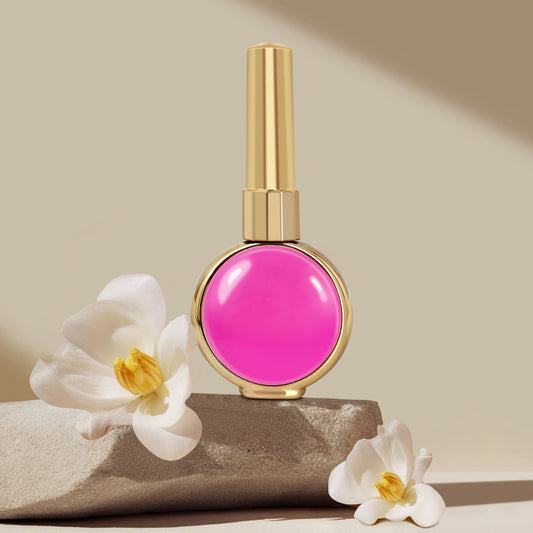 Meow Beauty SR Candy-color Hot Pink Gel Nail Polish – Bold & Feminine | High Gloss Finish