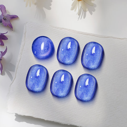 Meow Beauty Sapphire Blue Cat Eye Gel Polish – Royal Jewel Glow