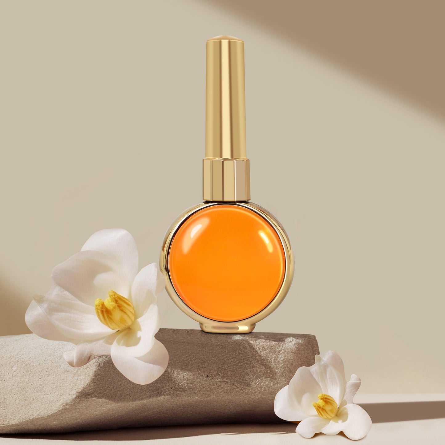 Meow Beauty SR Candy-color Sunset Orange Gel Nail Polish – Vibrant Summer Color | Long-Lasting Shine
