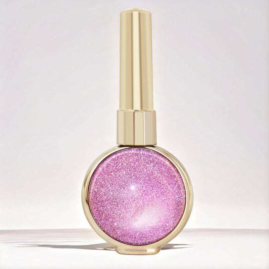 Meow Beauty SR Sparkling nail polish with crushed diamonds