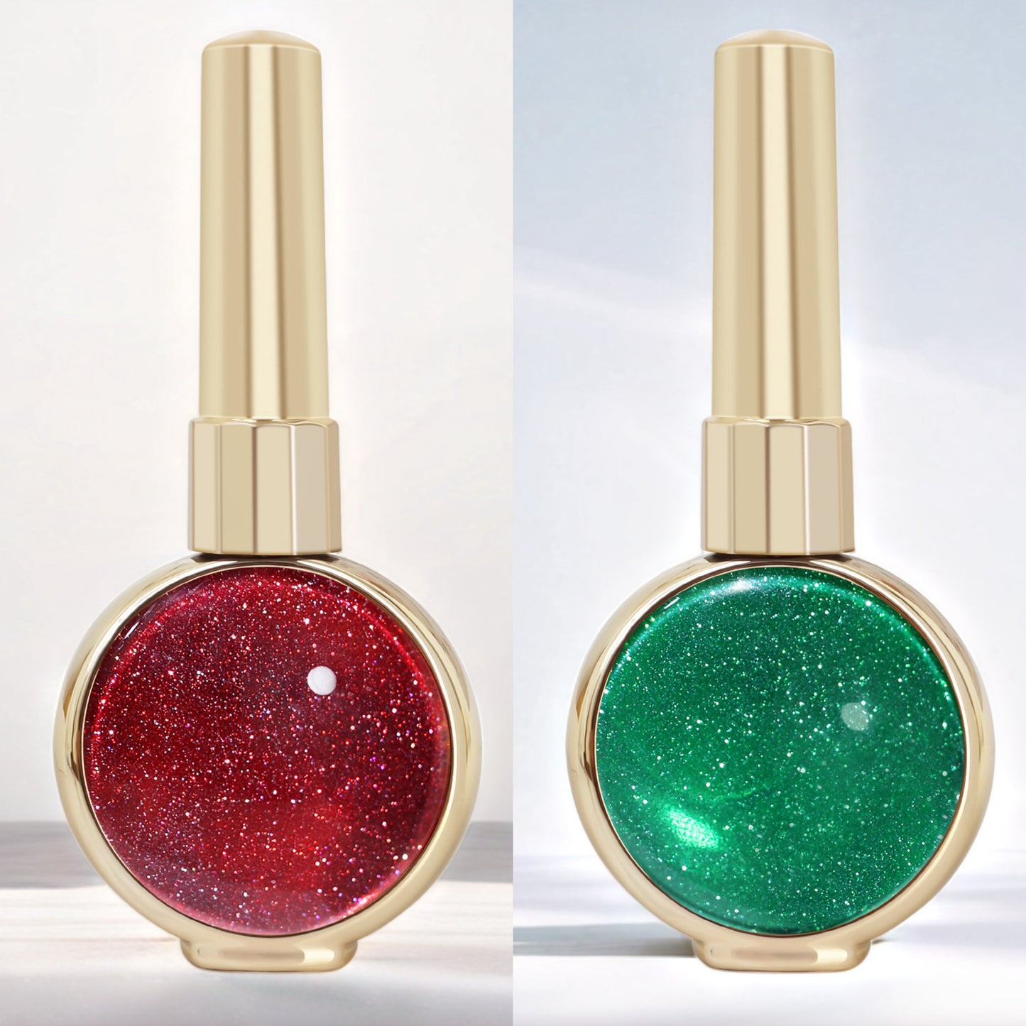 Meow Beauty SR Gel Nail Polish Set - 15ml Each, Long-Lasting UV LED Soak Off Gel Collection with Magnetic Cat Eye Effects & Glitter Options