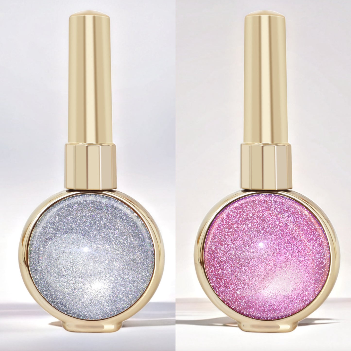 Meow Beauty SR Gel Nail Polish Set - 15ml Each, Long-Lasting UV LED Soak Off Gel Collection with Magnetic Cat Eye Effects & Glitter Options