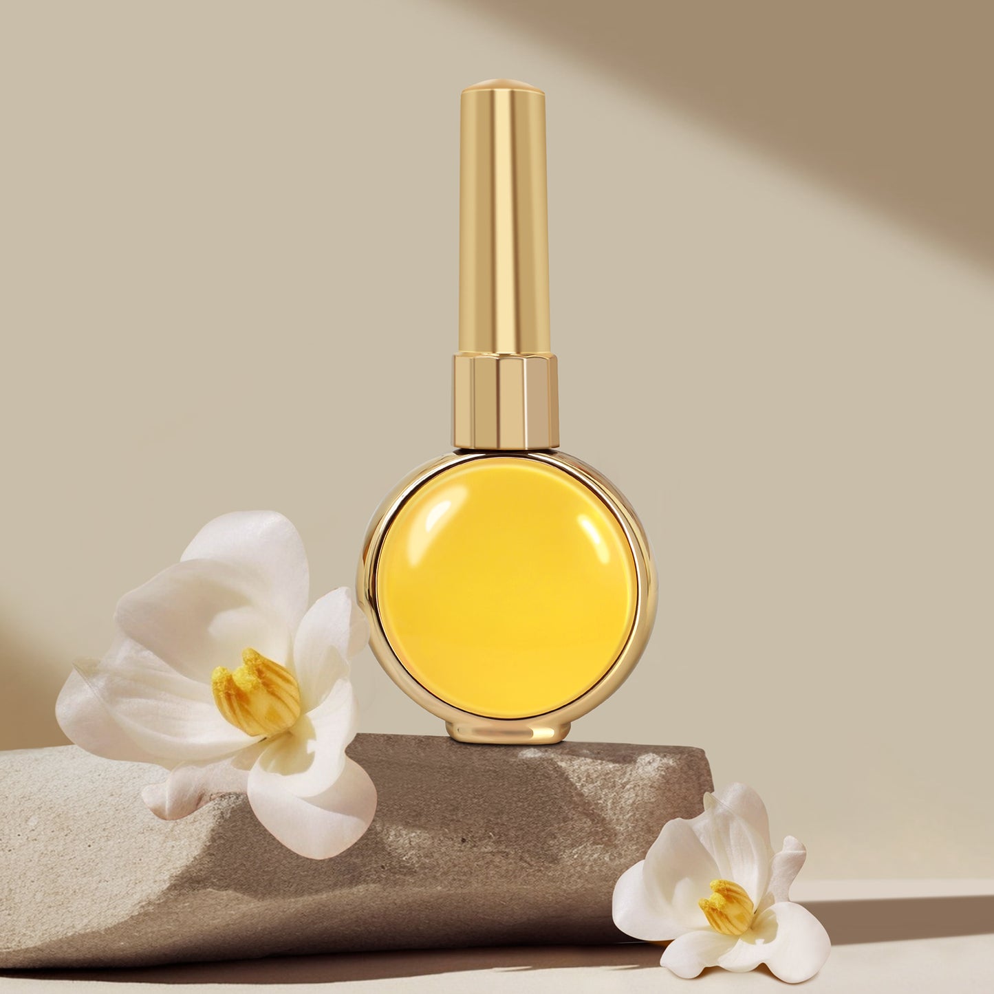 SR Candy-color Lemon Yellow Gel Nail Polish – Cheerful &amp; Sunny Vibes | High-Pigment Shine