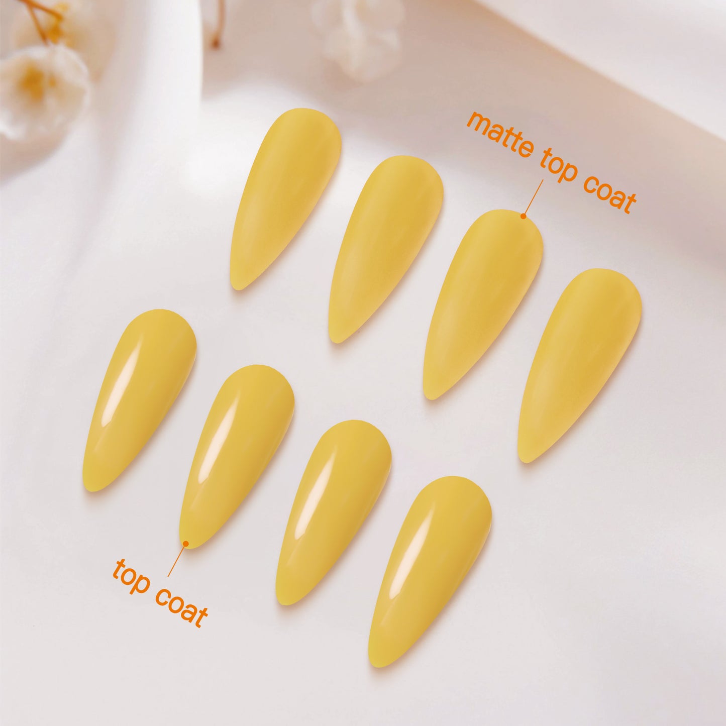 SR Candy-color Lemon Yellow Gel Nail Polish – Cheerful &amp; Sunny Vibes | High-Pigment Shine